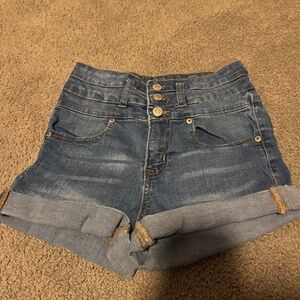 Aeropostale Jean Shorts Dark Wash